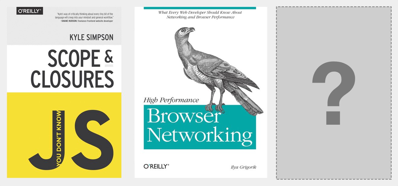 Livros que ainda quero ler: High Performance Browser Networking e You Don't Know JS